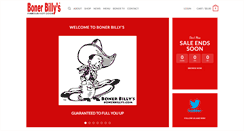 Desktop Screenshot of bonerbillys.com